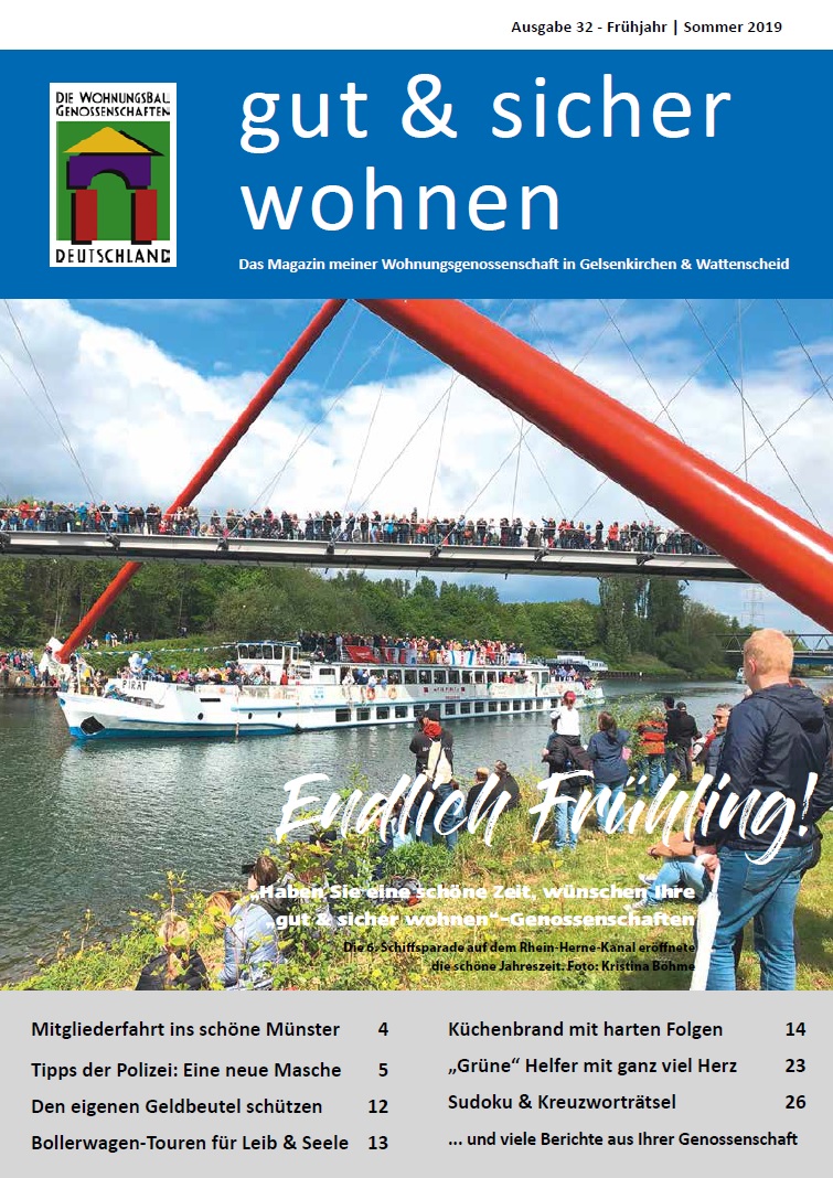 Mitgliedermagazin Sommer 2019